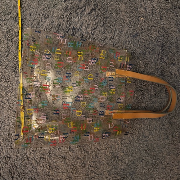 Dooney and Bourke clear plastic handbag - Picture 4 of 5